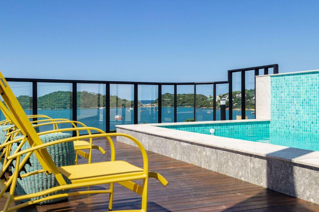Aion Suites 302 - Lindo Apartamento Com Vista Para O Mar, A 60M Da Praia De Bombinhas, Com Piscina E Academia No Rooftop. エクステリア 写真