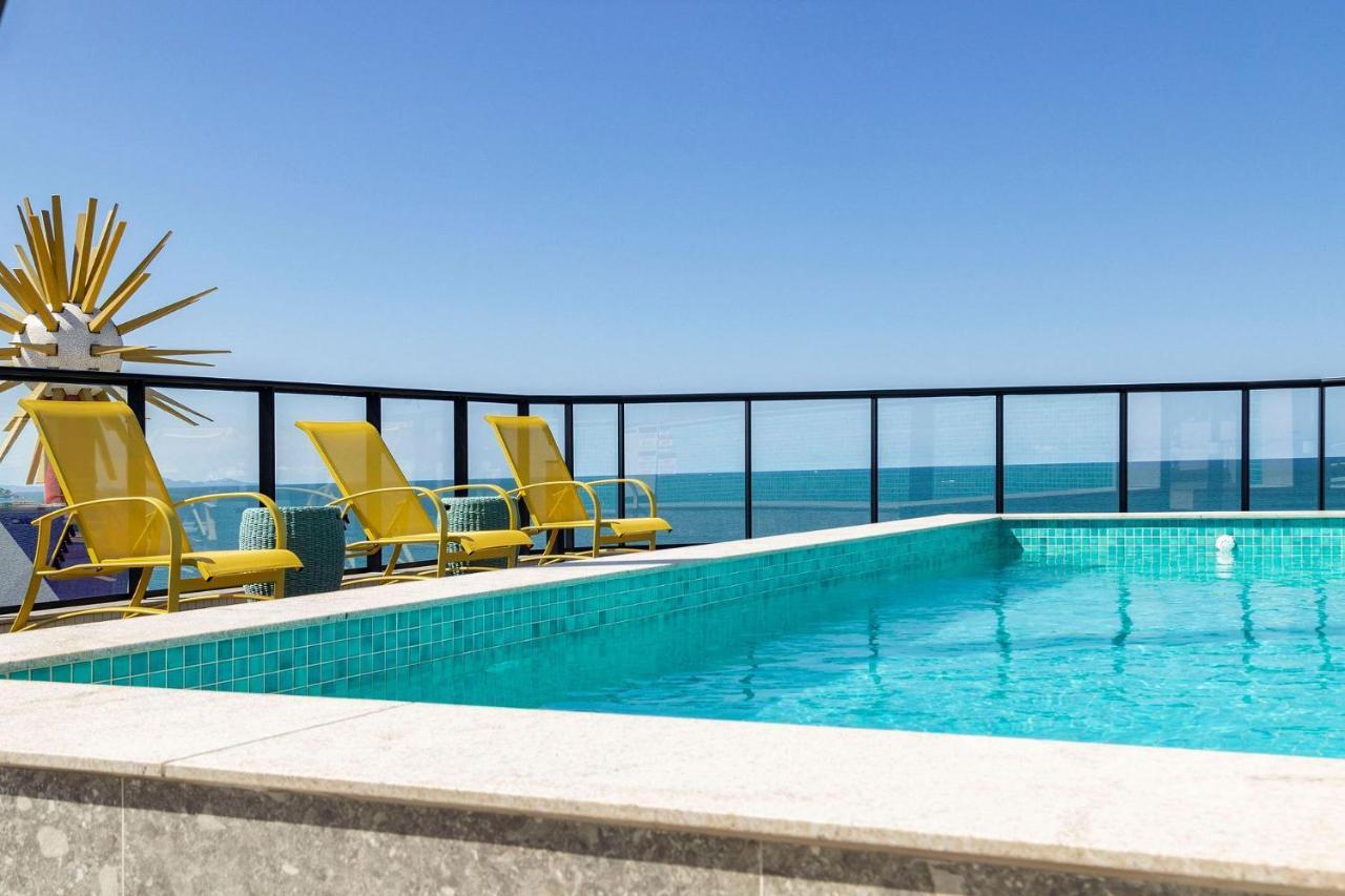 Aion Suites 302 - Lindo Apartamento Com Vista Para O Mar, A 60M Da Praia De Bombinhas, Com Piscina E Academia No Rooftop. エクステリア 写真