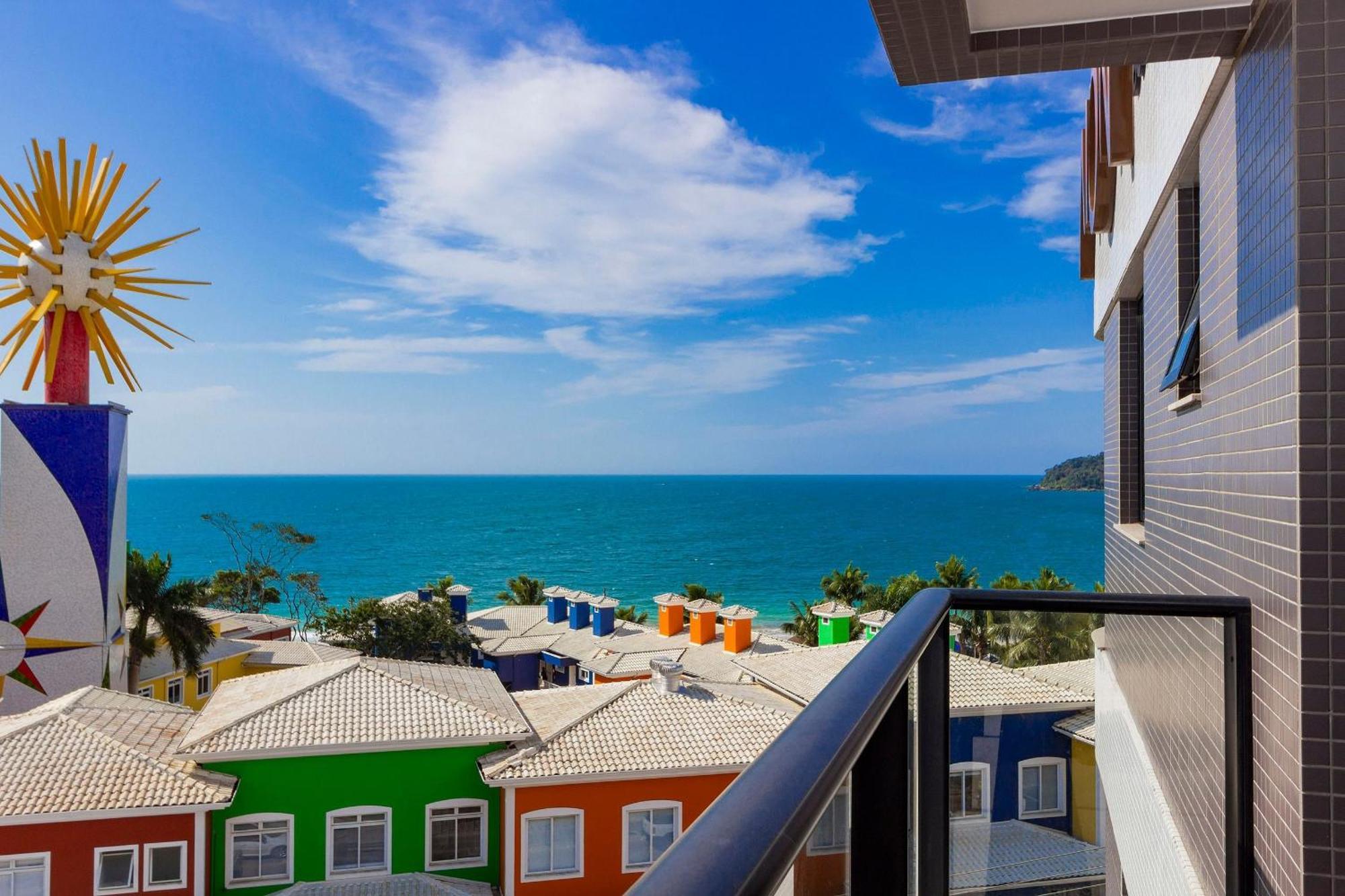 Aion Suites 302 - Lindo Apartamento Com Vista Para O Mar, A 60M Da Praia De Bombinhas, Com Piscina E Academia No Rooftop. エクステリア 写真